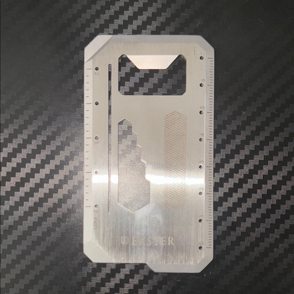 New Ekster tool card.
